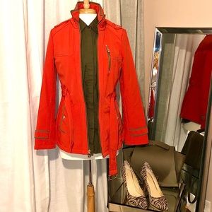 MICHEAL KORS Fleece Lined Trench Coat Sz Small